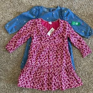 Gap girls bundle of 3 dresses NWT